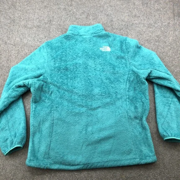 The North Face Jacket Womens XL Blue Full Zip Fleece Embroidered Logo Osito - Picture 7 of 9